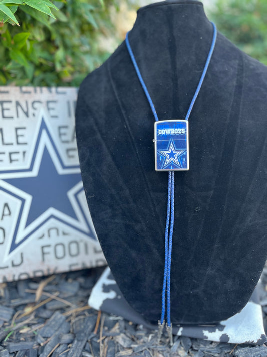 Cowboys Zippo Bolo Tie