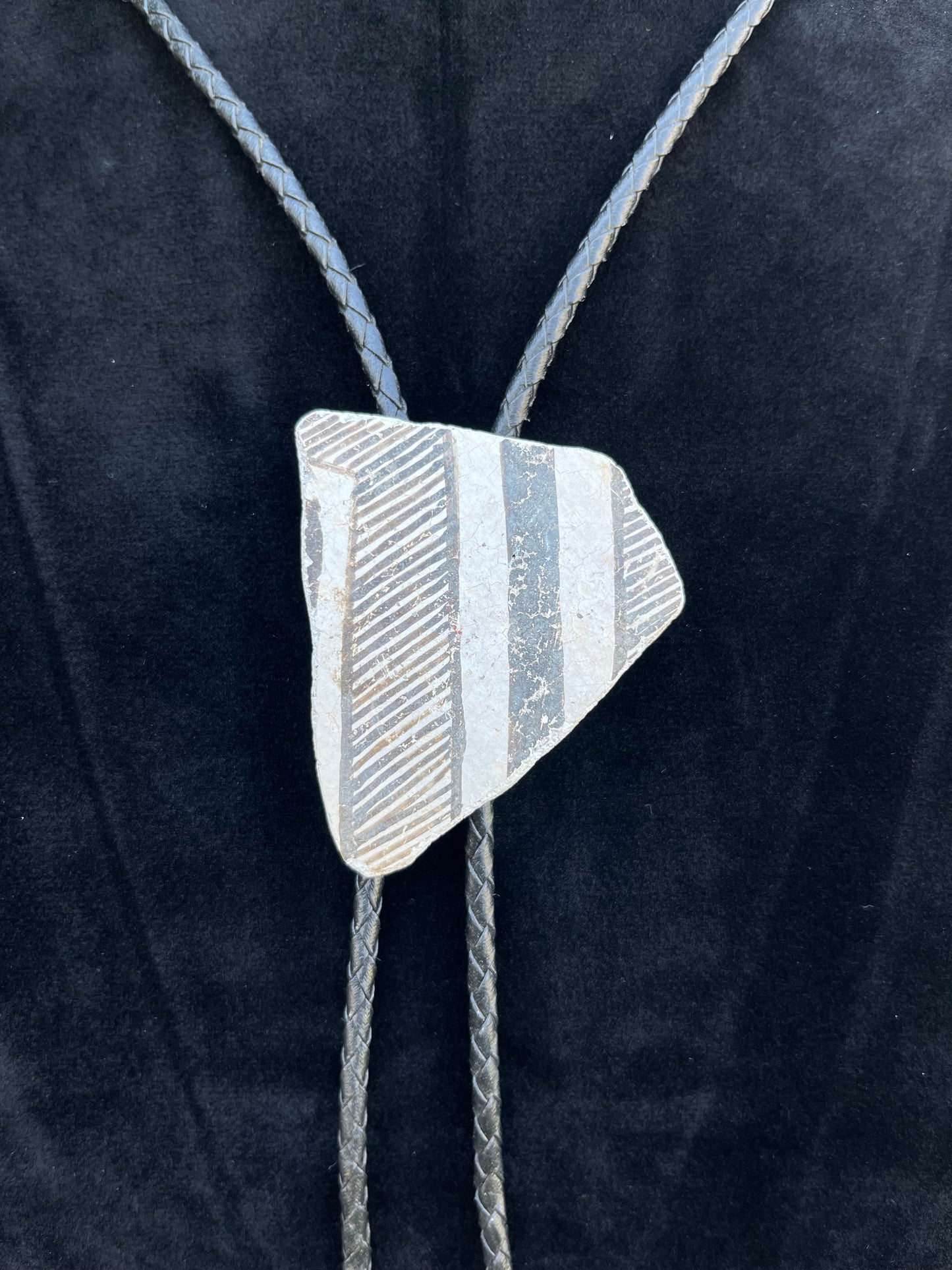 "Shattered Stripes" Bolo Tie