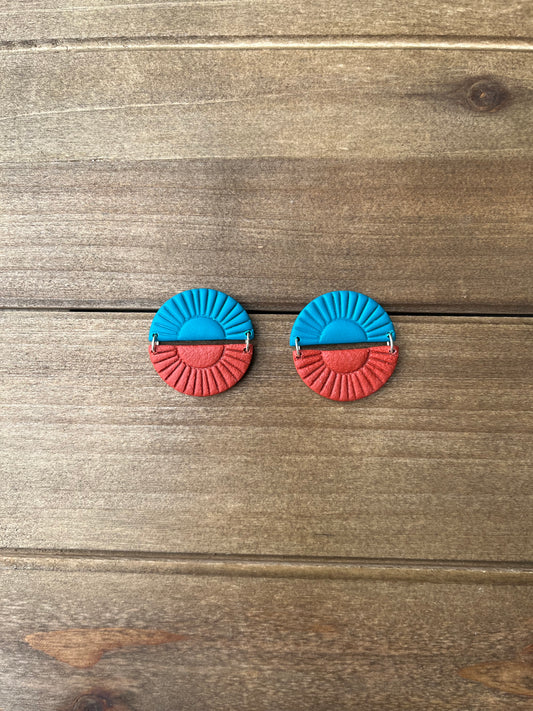 Horizon Stud Earrings