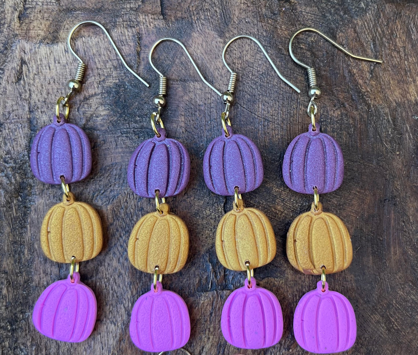 Pumpkin Stack Dangles